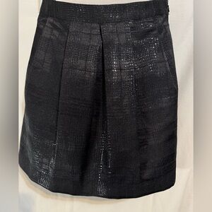 Tommy Hilfiger Textured Black Mini Skirt